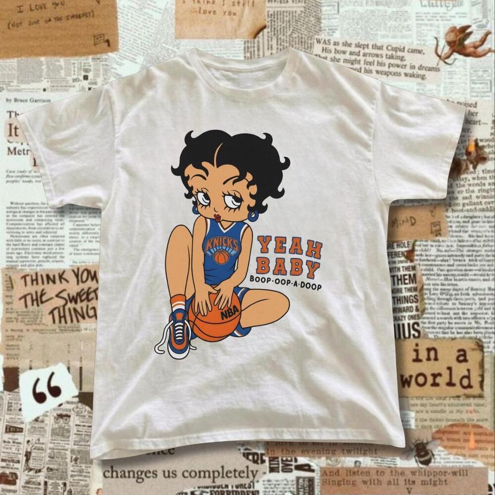 Betty Boop  York Knicks Basketball Tee